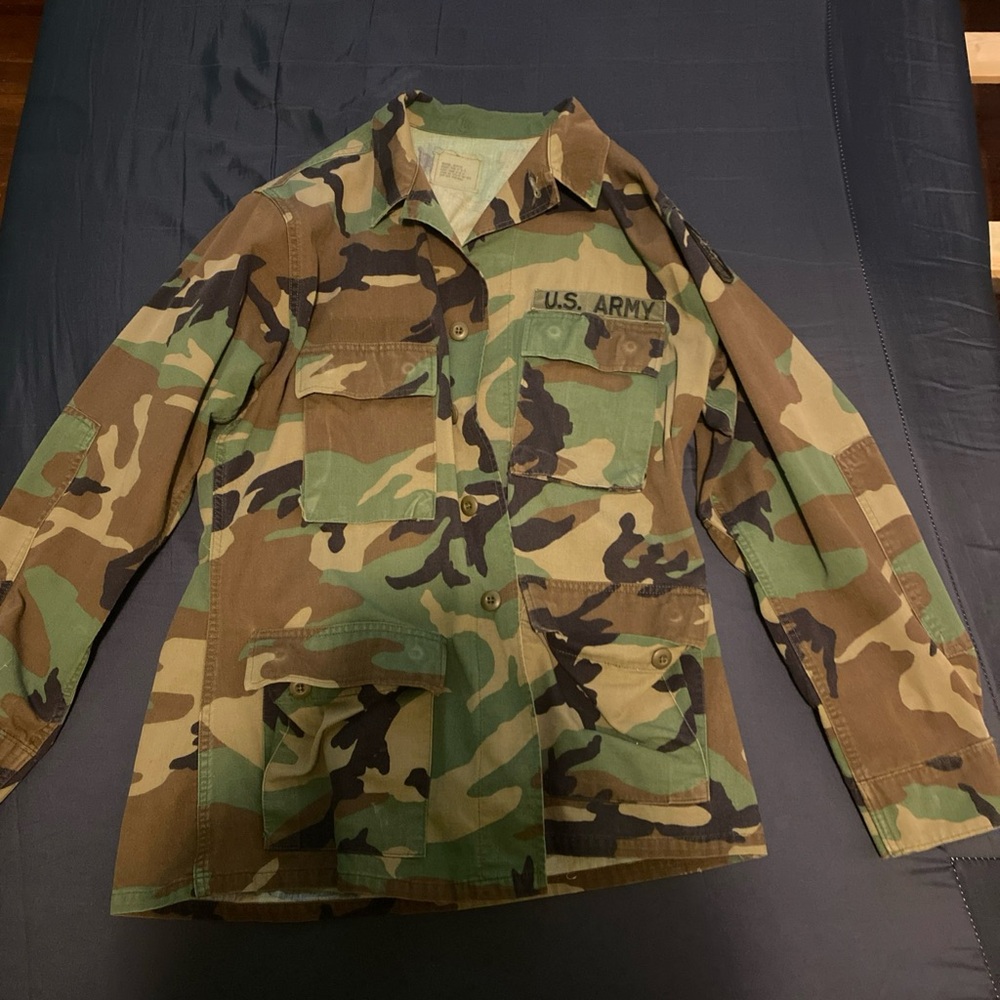 U.S Army Camouflage jacket Military Combat